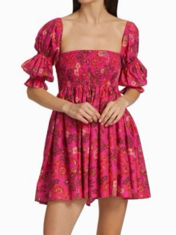 ANTHROPOLOGIE MISA LOS ANGELES ZADIE PUFF DRESS SIZE: S