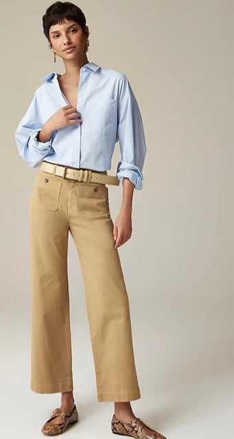JCREW Size 34 KHAKI WPANTS