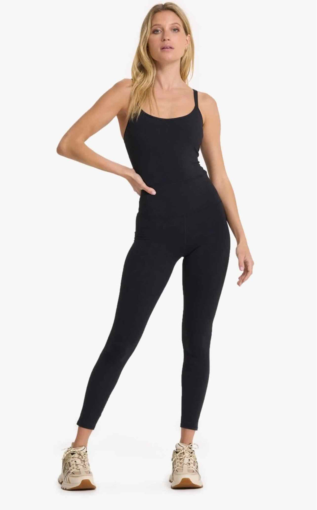 VUORI LUXE JOGGER STRAPPY JUMPSUIT SIZE: L