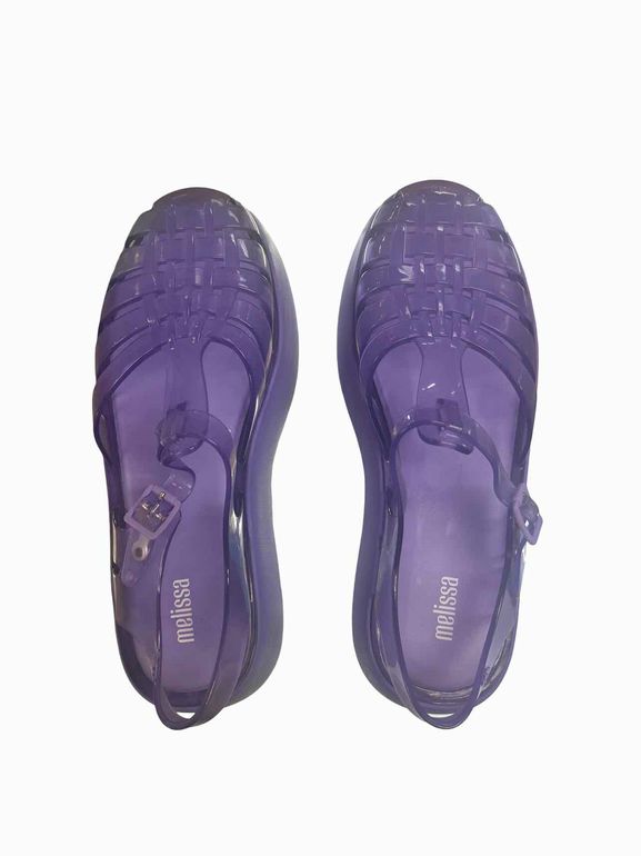 MELISSA POSSESSION JELLY PLATFORM SANDAL SIZE: 9