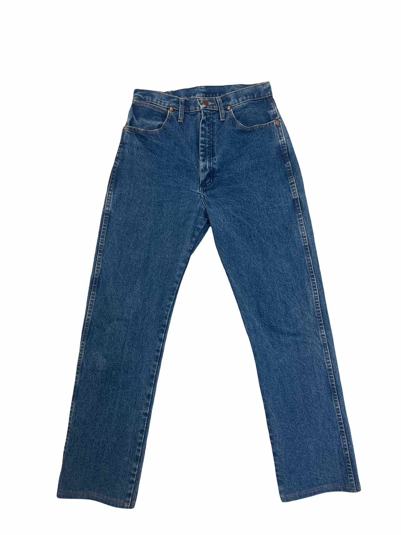 WRANGLER COWBOY CUT SLIM FIT JEAN 112315294 STONE WASH 9X32 SIZE: 30