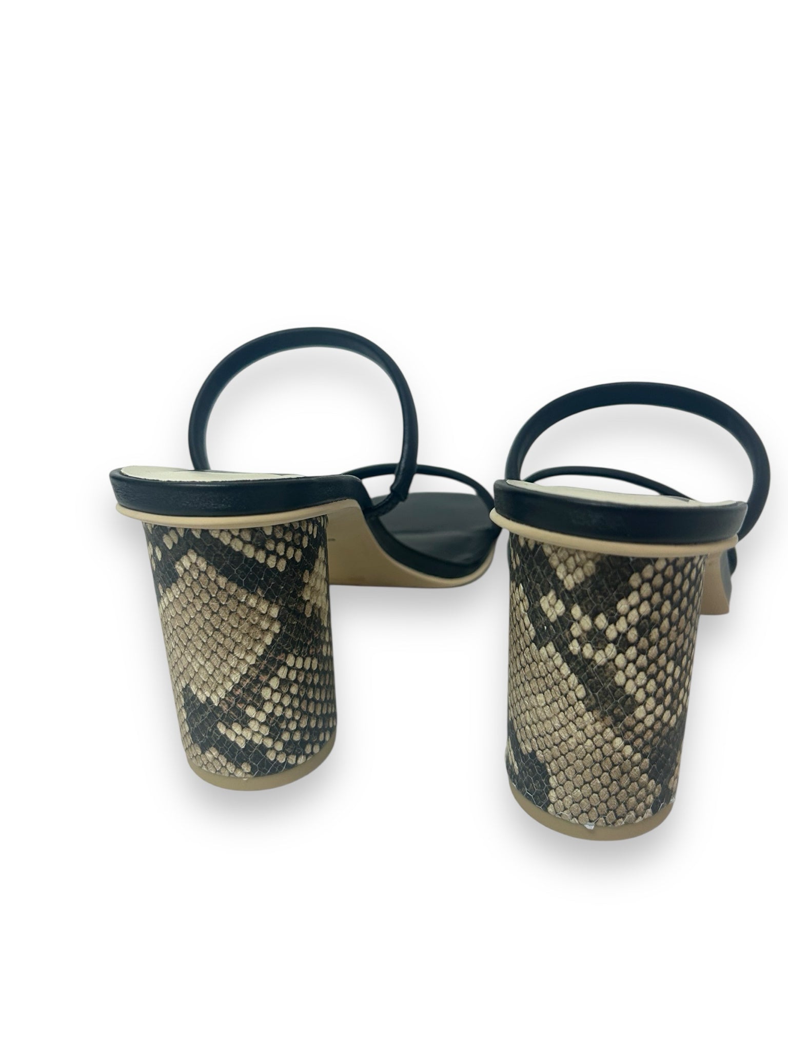 DOLCE VITA NEW! NOLES SNAKE PRINT SLIDE SANDAL SIZE 8.5
