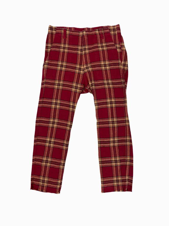 A SHIRT THING  GRIFFIN PLAID FLANNEL PANT RETAIL SIZE: XS