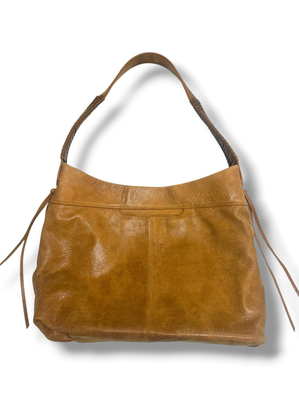 HOBO HONEY SUEDE ROMY LEATHER SHOULDER SLOUCHY FRINGE BAG