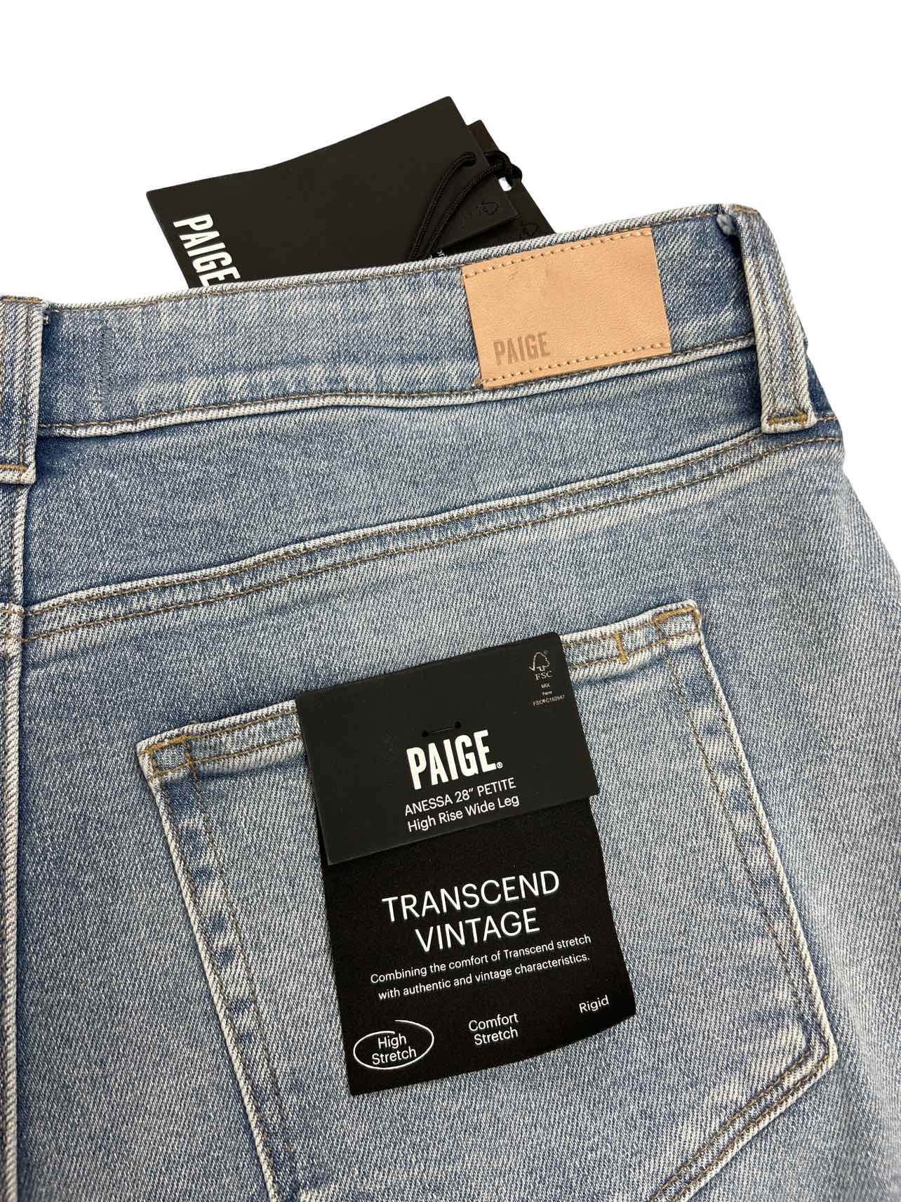 ANTHROPOLOGIE NWT PAIGE ANESSA FRONT YOKE STITCH THRU POCKETS SIZE: 34