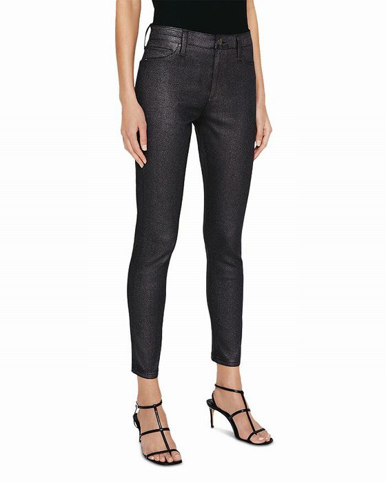 AG FARRAH HIGH RISE BLACK SKINNY ANKLE PANTS SIZE 29