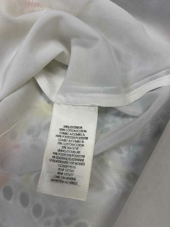 ALICE & OLIVIA CRAWFORD MINI DRESS IN SUNDAY STROLL MULTI SIZE: 6