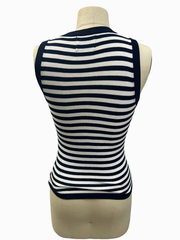 ANTHROPOLOGIE JUMPER 1234 SLEEVELESS KNIT TOP SIZE: XS