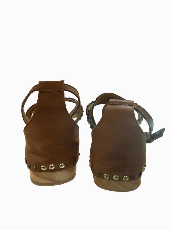 FREE PEOPLE NORTH SHORE STUDDED CLOG SANDAL SIZE 40