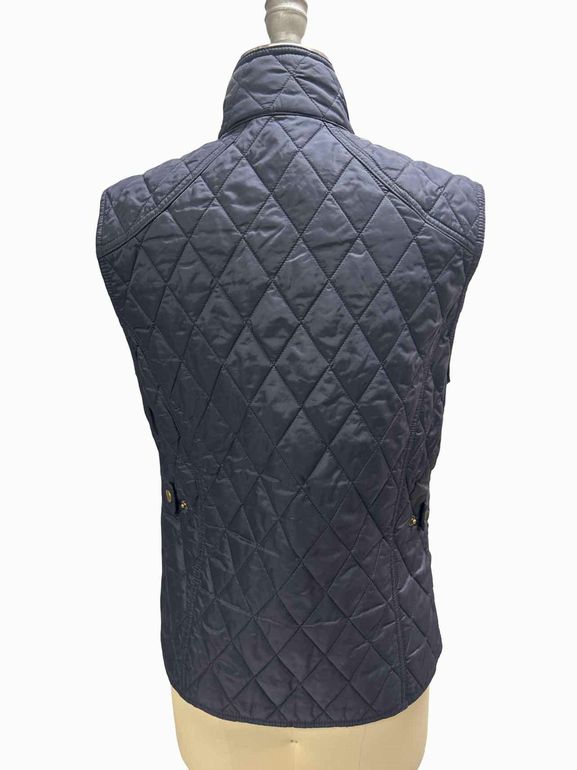 BARBOUR SUMMER LIDDESDALE GILET QUILTED VEST SIZE: 6