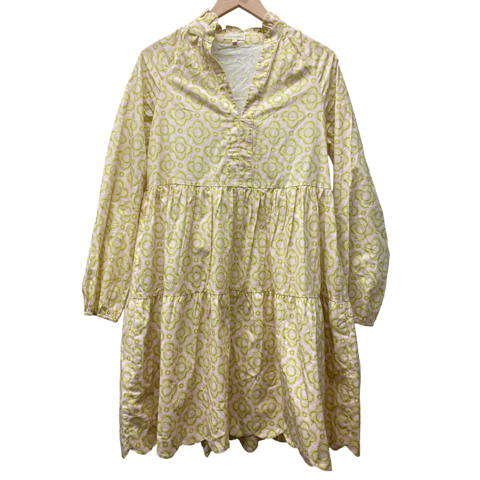 KATHLEEN MAEVE AVALON PALM BEACH CLOVER SWING DRESS SIZE M