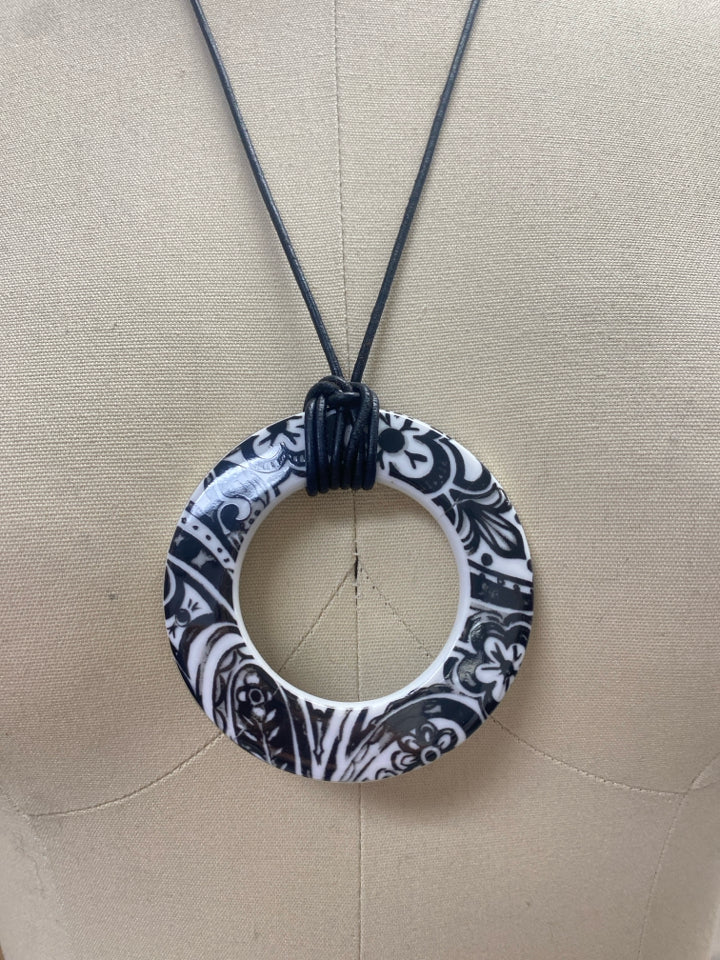 BRIGHTON CASABLANCA TILE LONG PENDANT