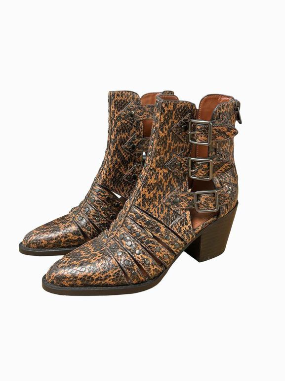 COACH G4202 PHOEBE BOOTIES SNAKE PRINT 6