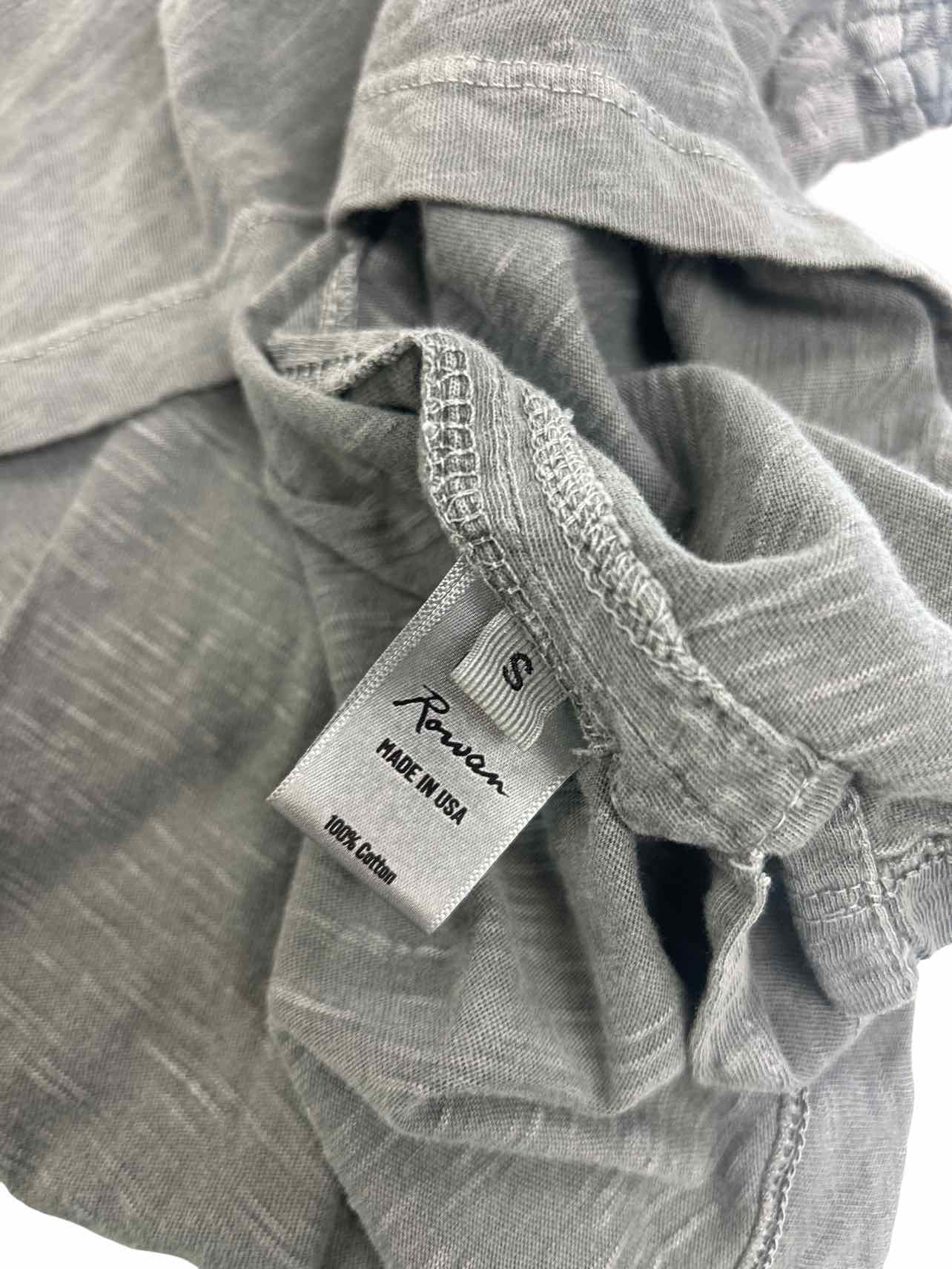 REFORMATION ROWAN SAVANNAH SLUB COTTON MUSCLE TANK SIZE: S