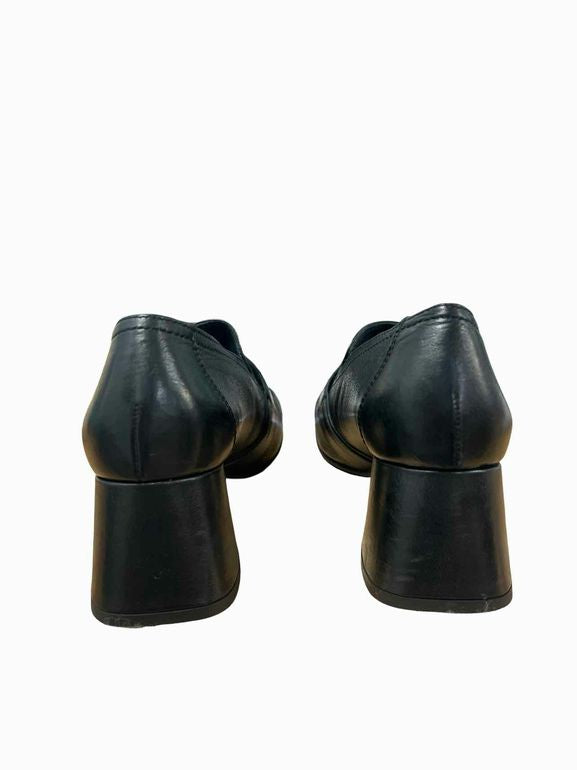 PAUL GREEN ROBIN HEEL LOAFERS BUCKLE  SIZE: 9