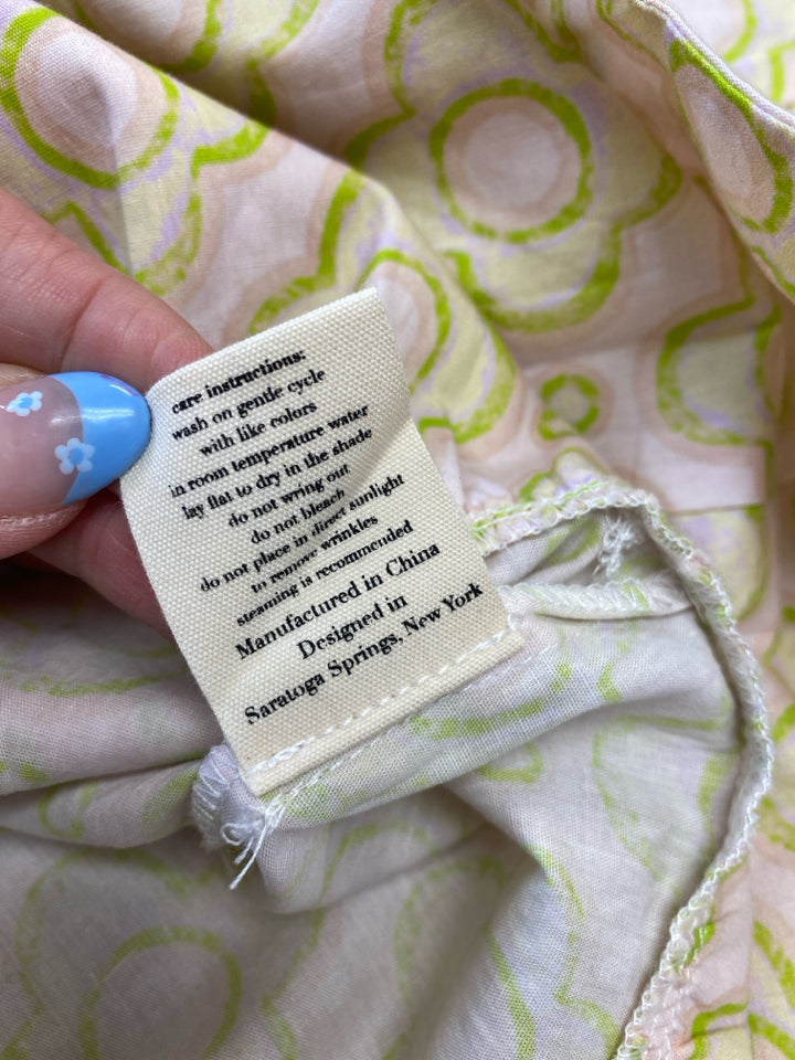 KATHLEEN MAEVE AVALON PALM BEACH CLOVER SWING DRESS SIZE M