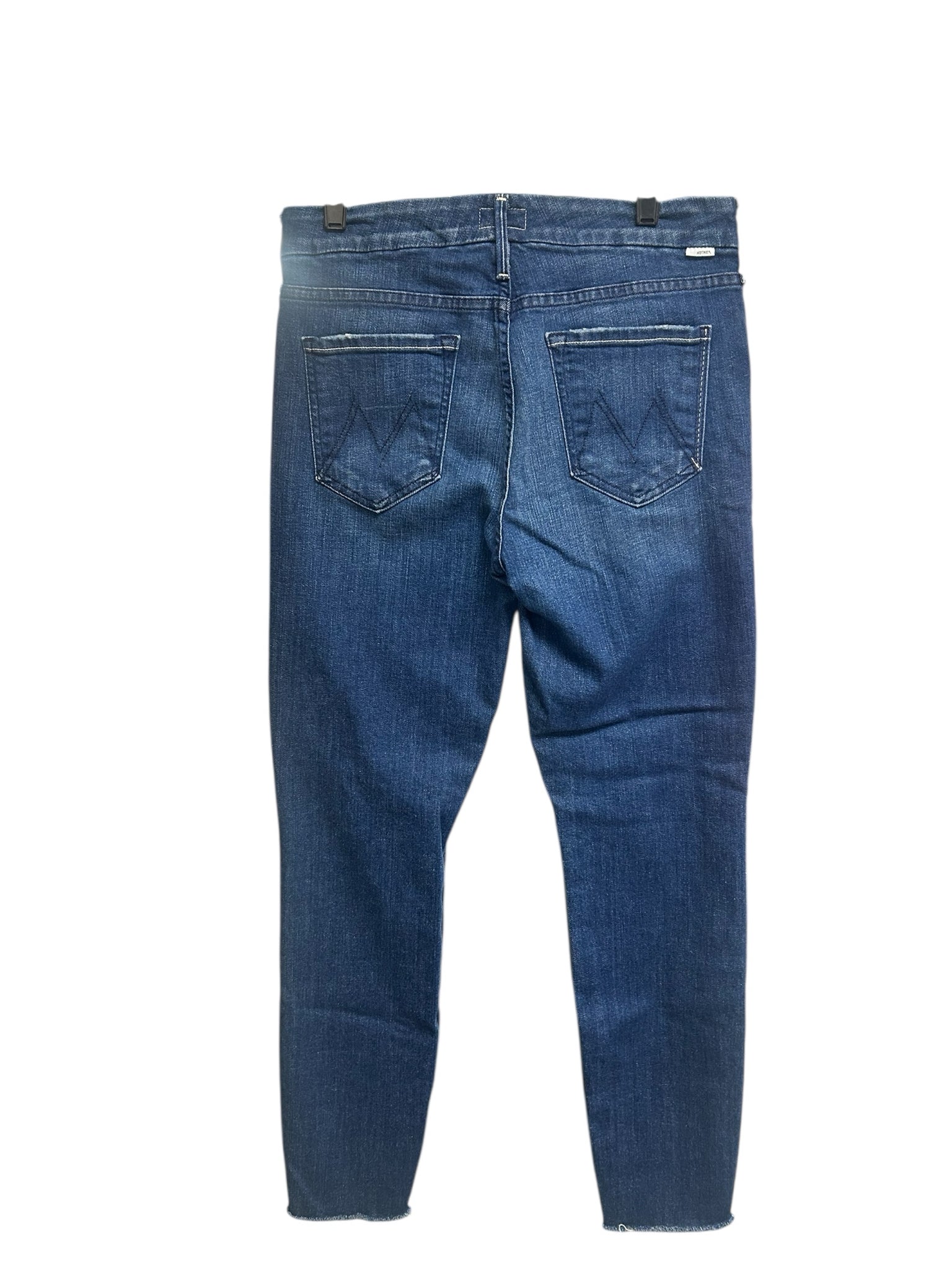 MOTHER THE LOOKER ANKLE FRAY IN BAZAAR WASH SIZE 28