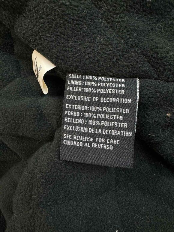 NFL STEELERS FULL ZIP PARKA BLACK/YELLOW JACKET SIZE M