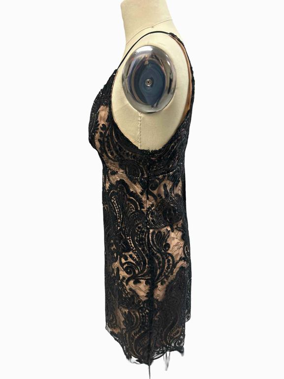 FREE PEOPLE NWT NIGHT SHIMMERS MINI DRESS SIZE: 2