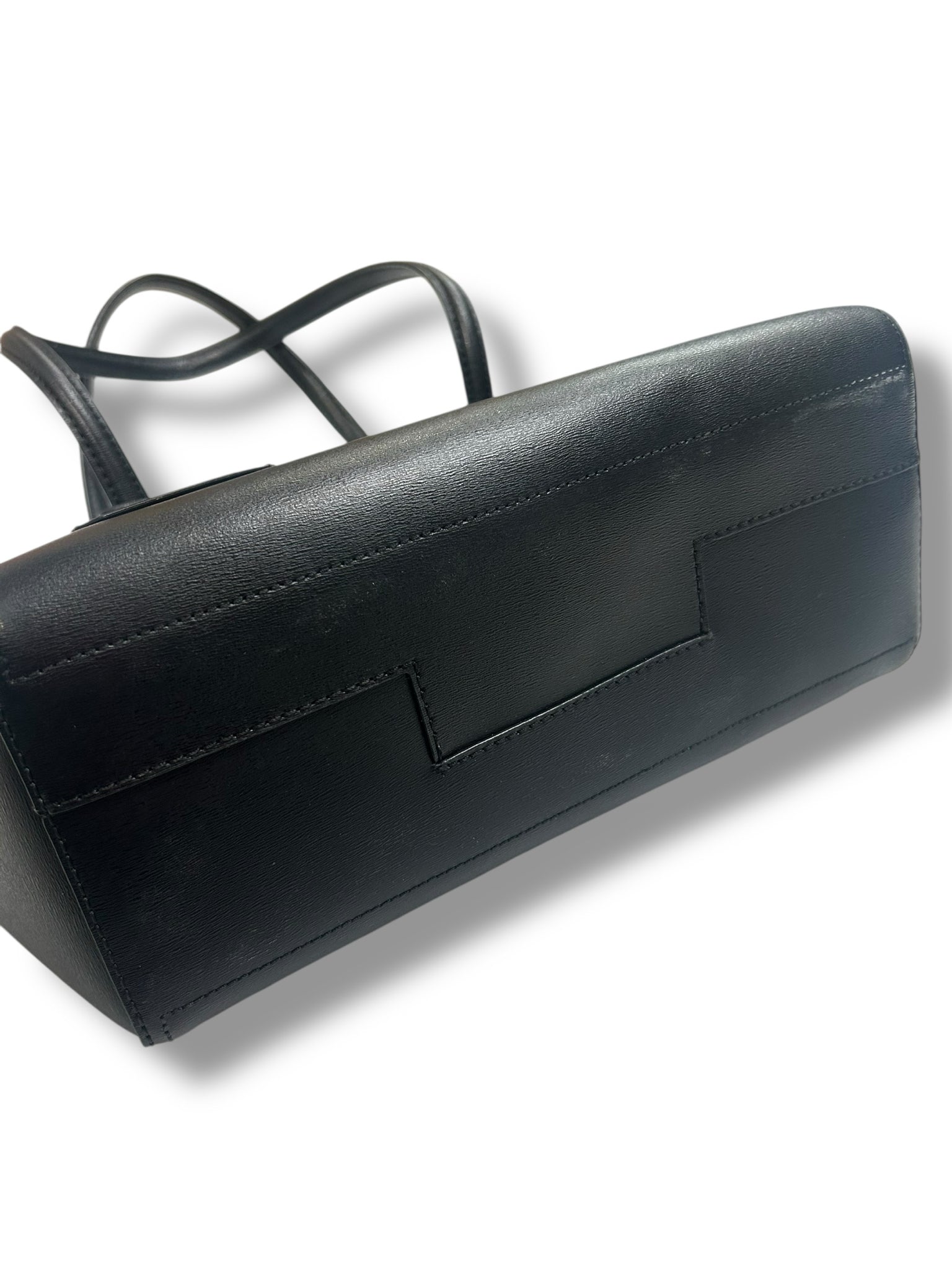 TORY BURCH BLACK LEATHER PARKER TOTE NEW WITHOUT TAGS