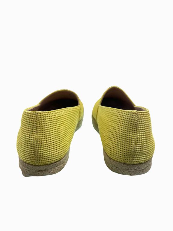 STUART WEITZMAN WOVEN ESPADRILLE SIZE: 8.5