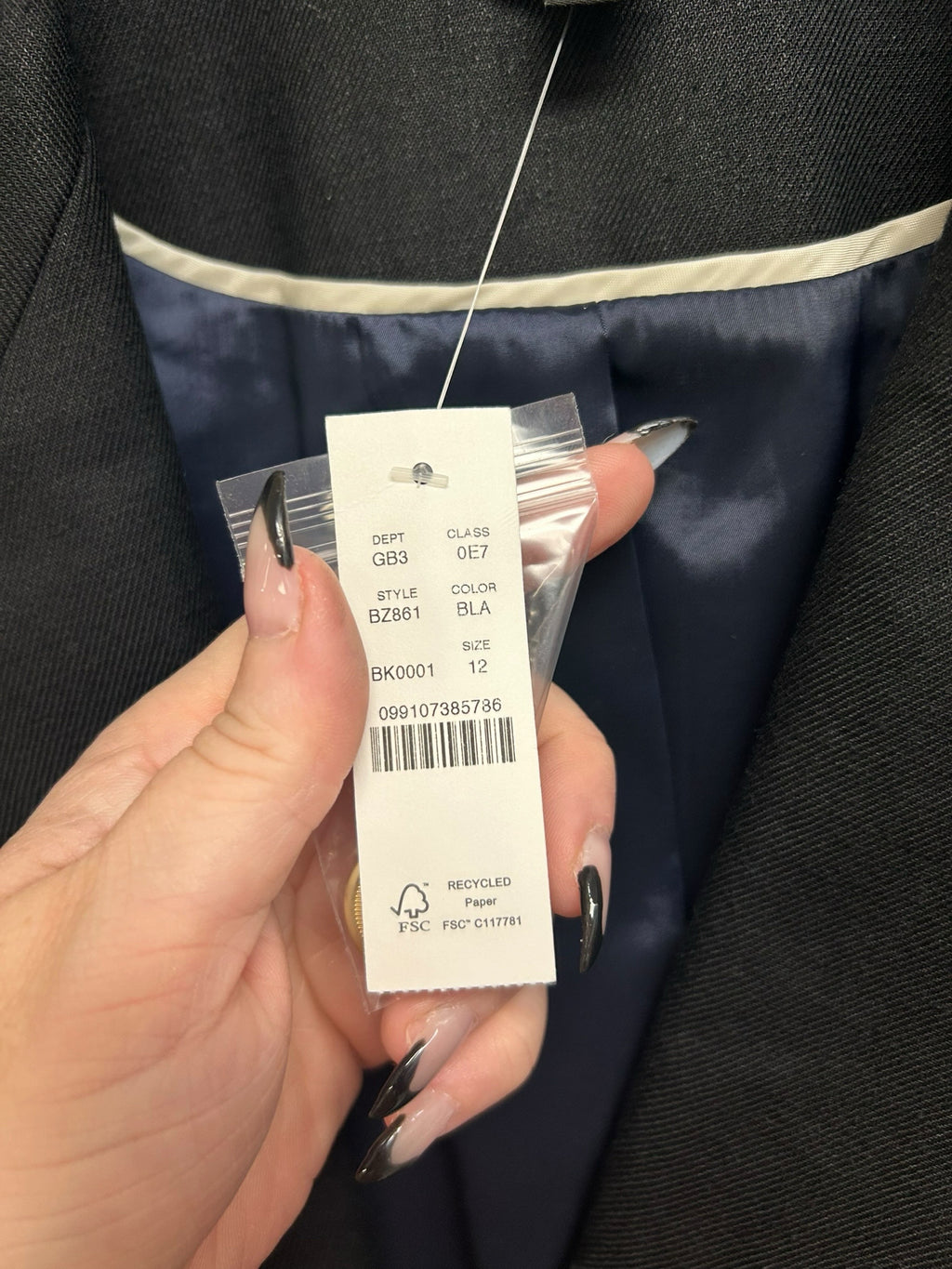 NWT J.CREW VIVIENNE STRETCH LINEN BLEND GOLD BUTTON BLAZER SIZE 12