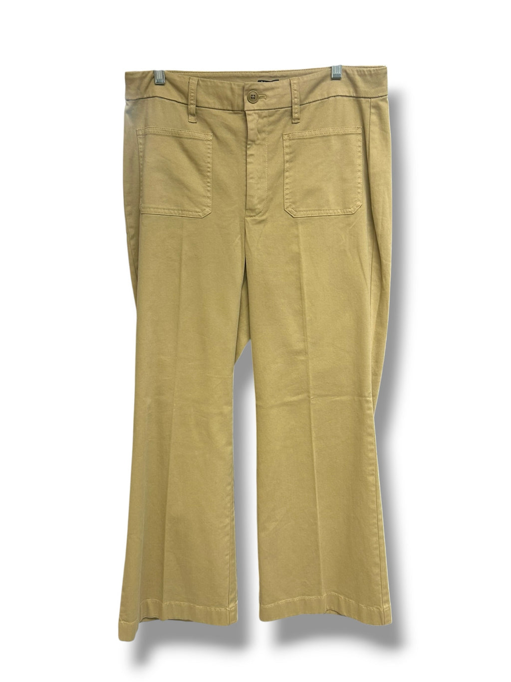 NWT J.CREW CHARLIE KICKOUT CHINO CROPPED PANTS TAN SIZE 30