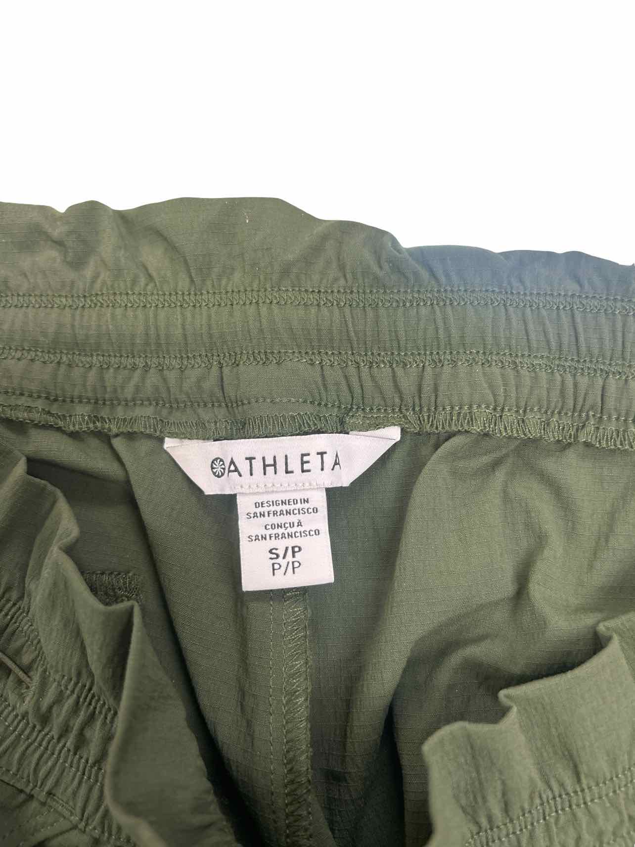 ATHLETA TREKKIE HIGH RISE PARACHUTE PANTS SIZE: S