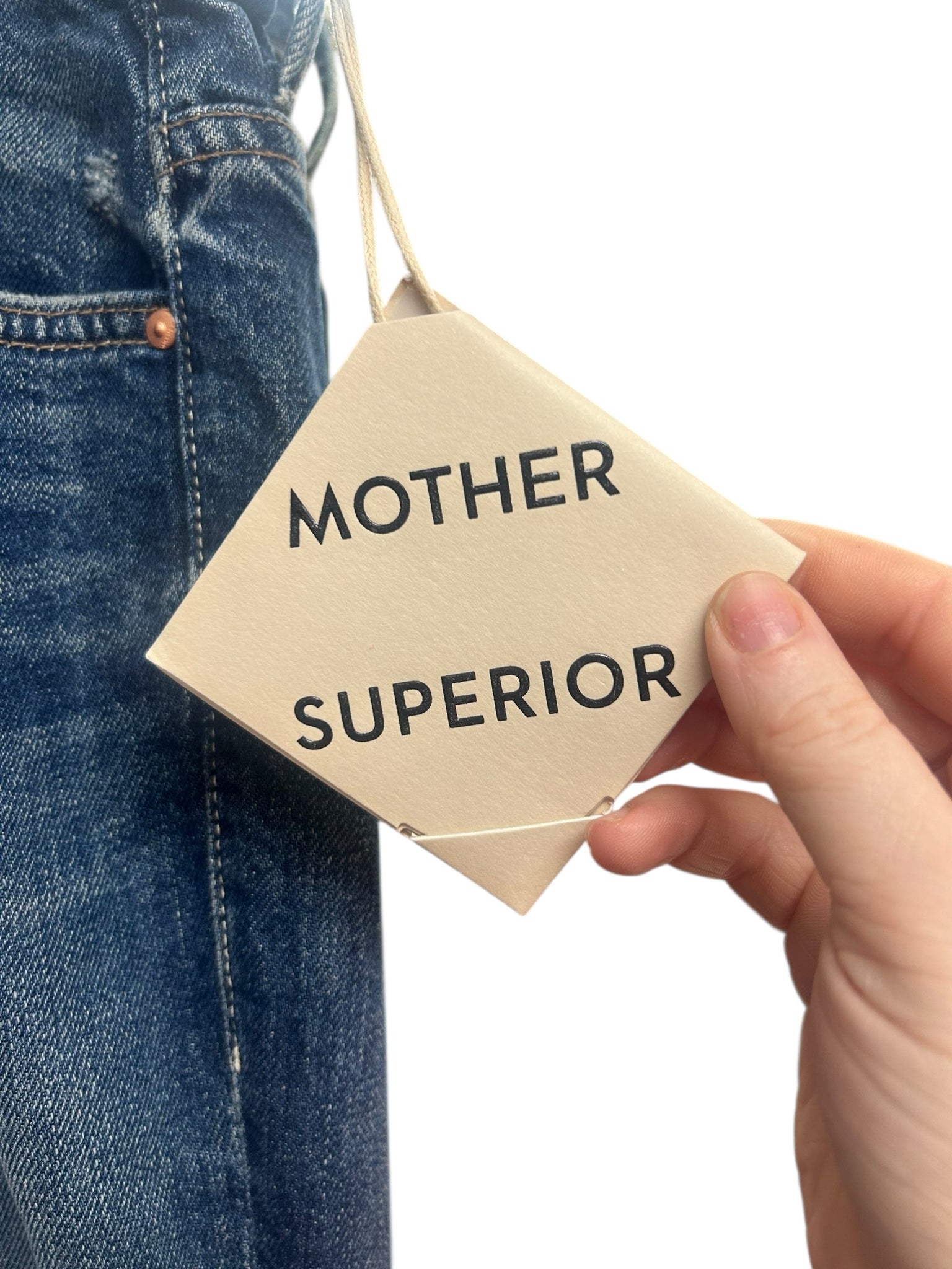 NWT MOTHER SUPERIOR THE INSIDER ANKLE MILE HIGH JEANS SIZE 30