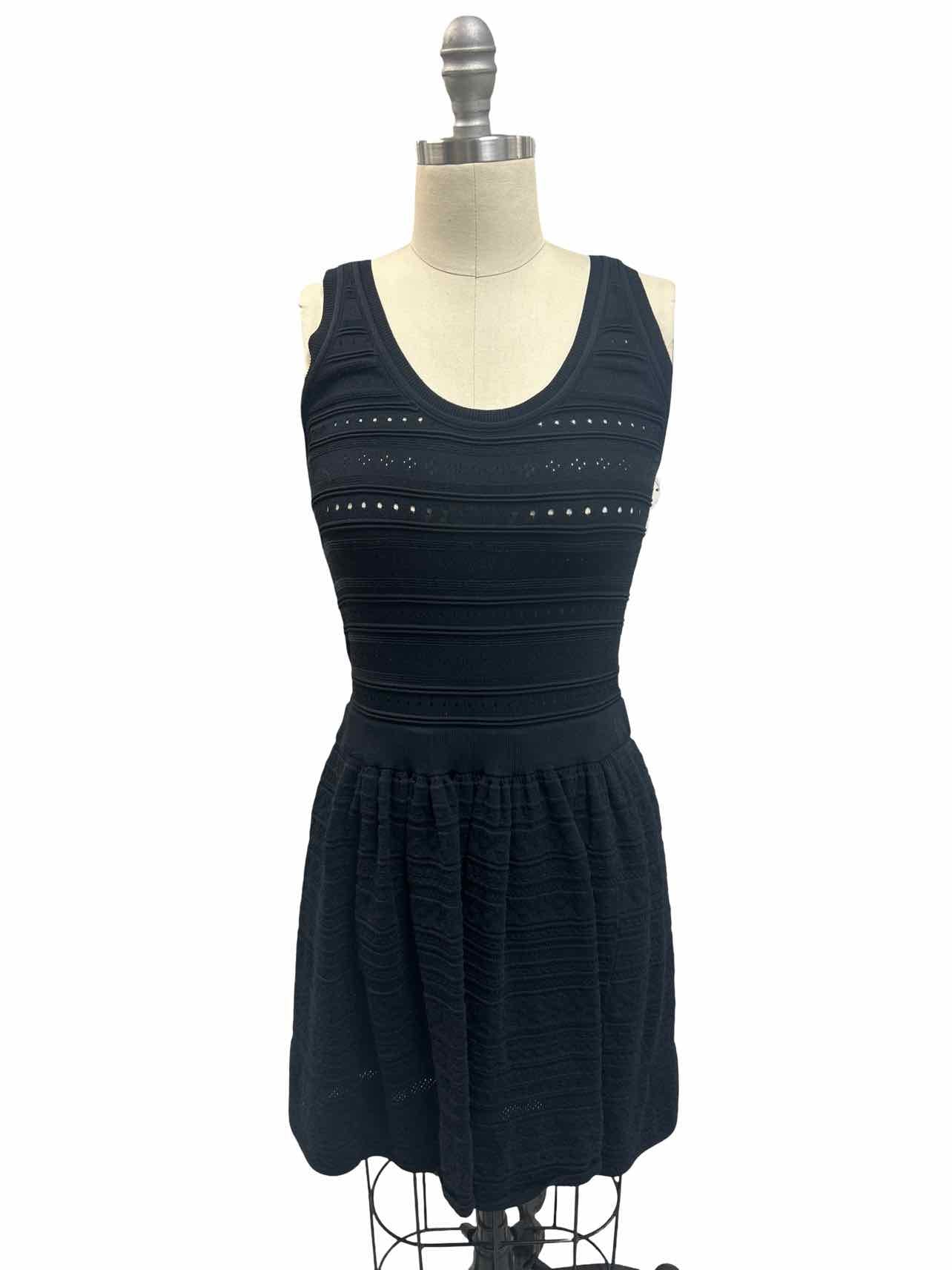 JCREW OPEN KNIT MINI DRESS SIZE: S