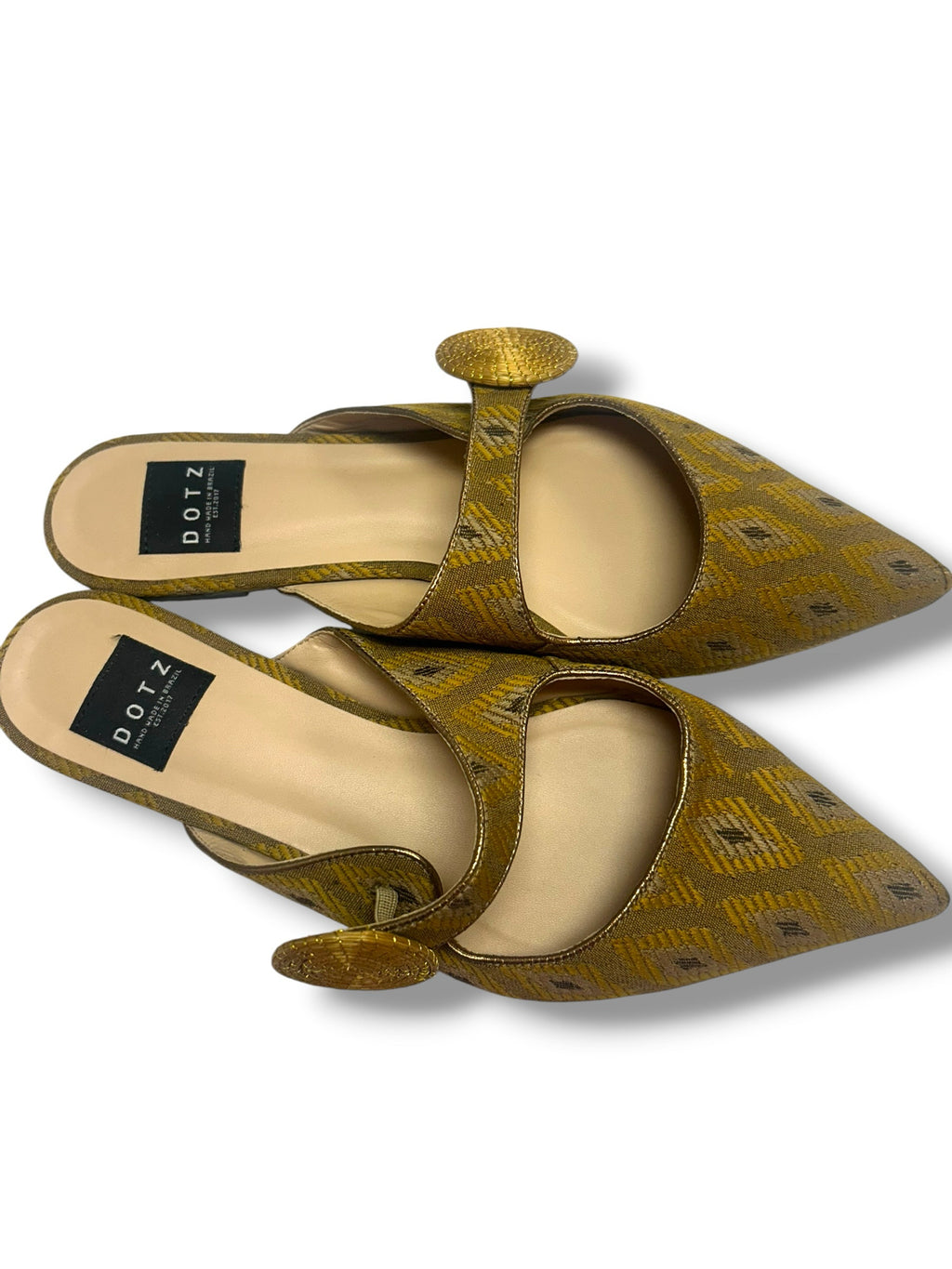 DOTZ JALARIA POINTED TOE SLIP ON MULES SIZE 40 US 10