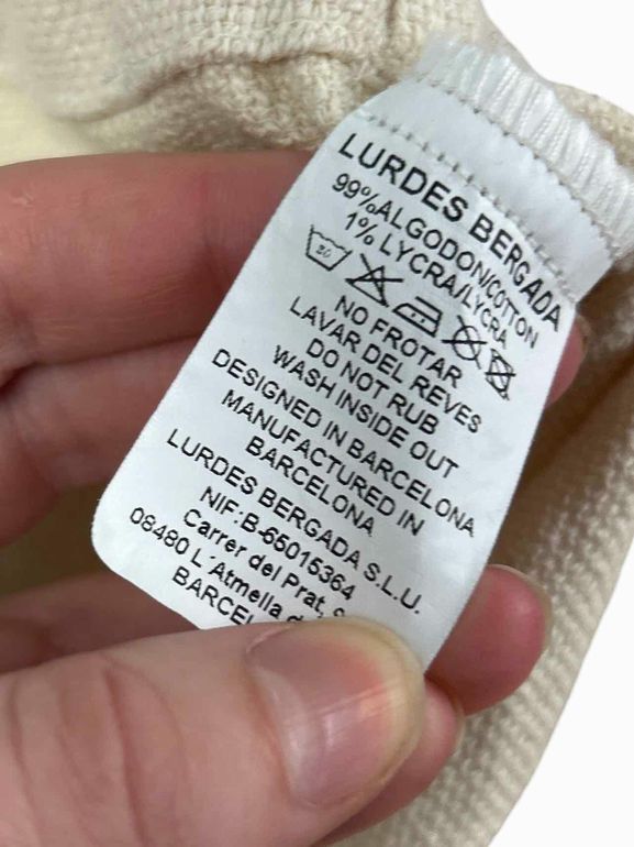 LURDES BERGADA NEW! OVERSIZE DROP SHOULDER CROP COTTON JACKET SIZE: S