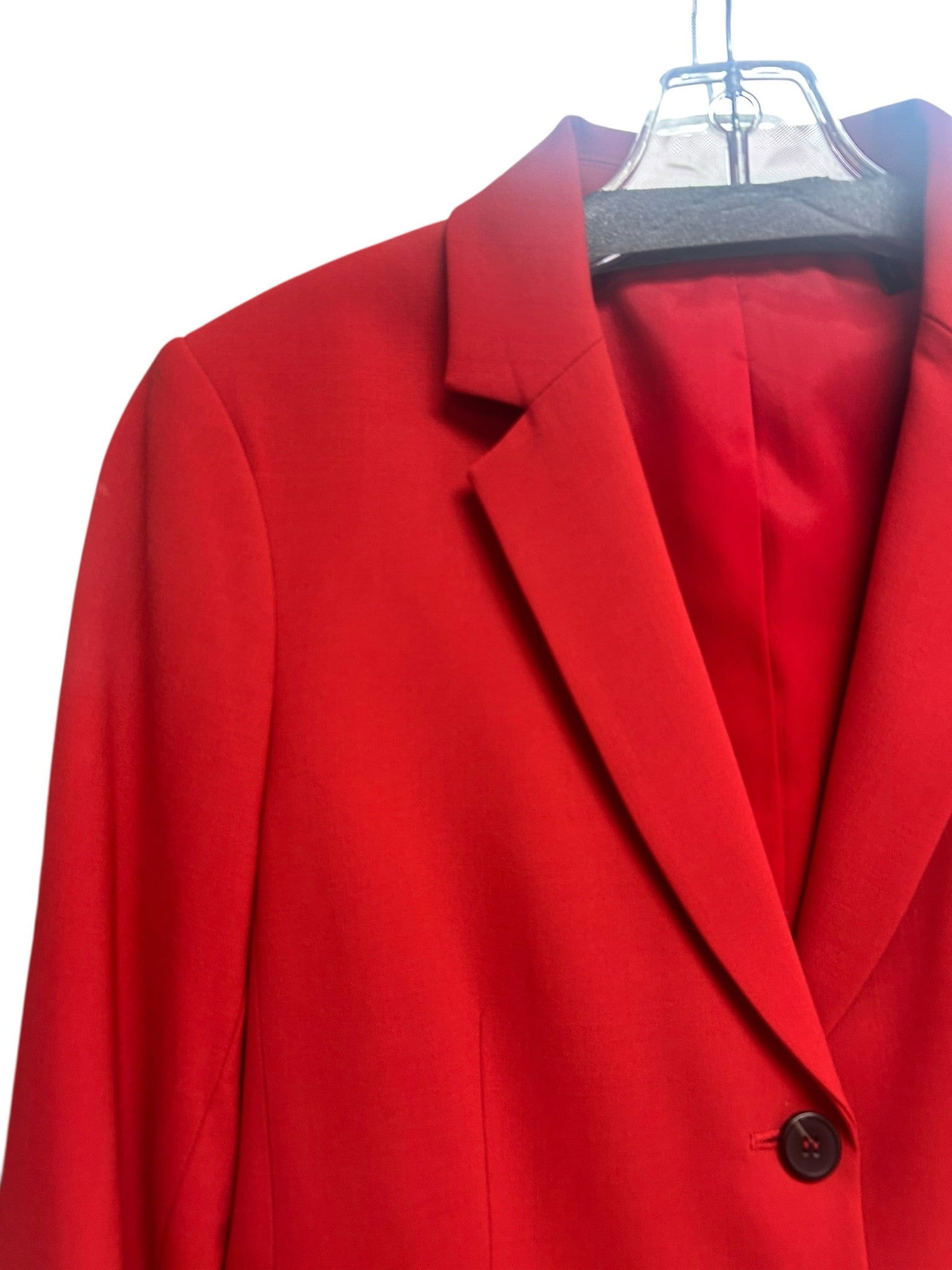 THEORY CARISSA CLASSIC WOOL BLEND BLAZER SIZE 8