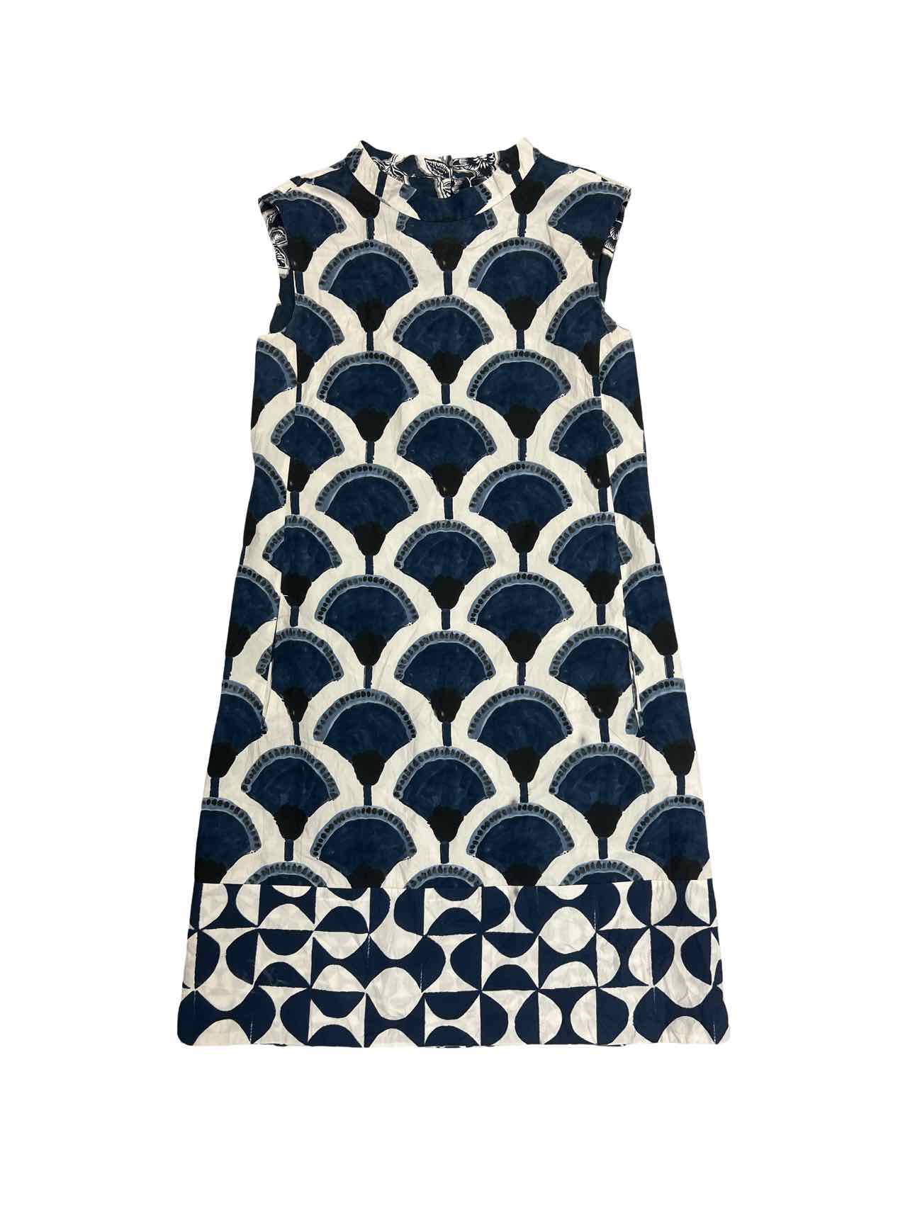 MAX MARA REVERSIBLE POPLIN SHIFT SLVS DRESS SIZE: 0