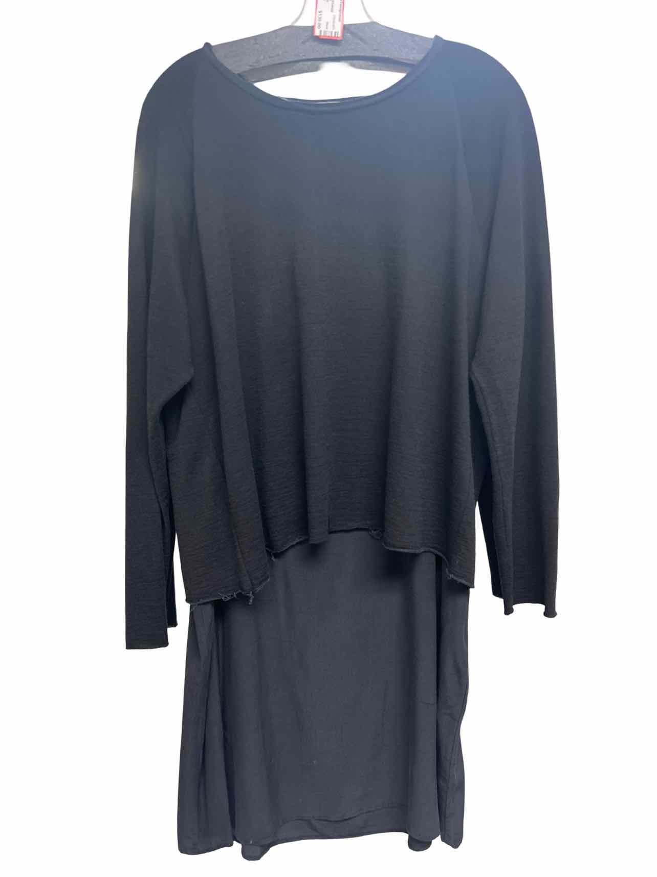 GARMENTORY ELSA ESTURGIE MINIMALIST LAYERED SLIP DRESS SIZE: M