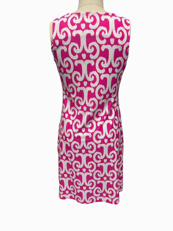 JUDE CONNALLY SLEEVELESS SCOOP NECK SHIFT SIZE: S