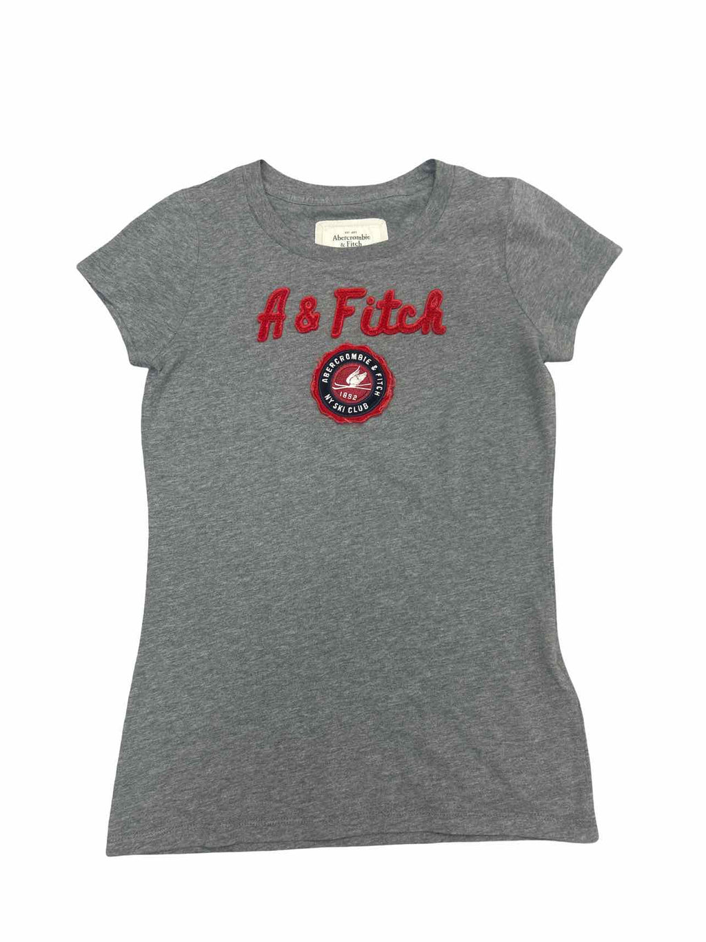 ABERCROMBIE Y2K LOGO BABY TEE SIZE: S
