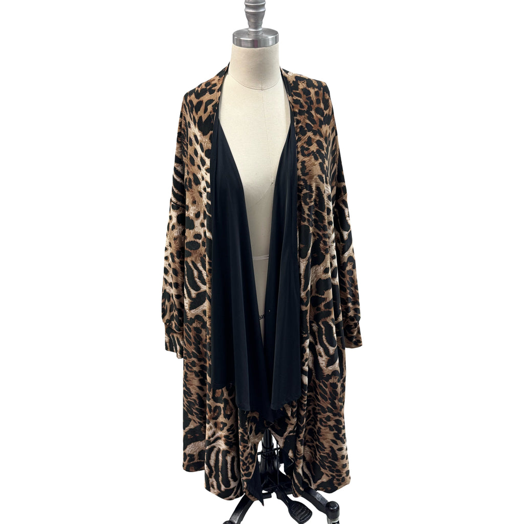 COLDESINA MIMI REVERSIBLE LEOPARD DUSTER - WEARHOUSE  CONSIGNMENT
