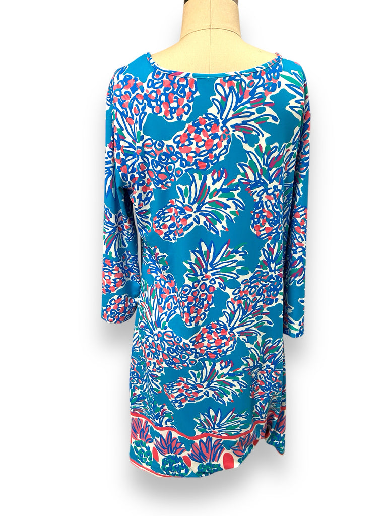 JEANNE PIERRE KLIFA DAPHNE PINEAPPLE UPF50 DRESS SIZE XL