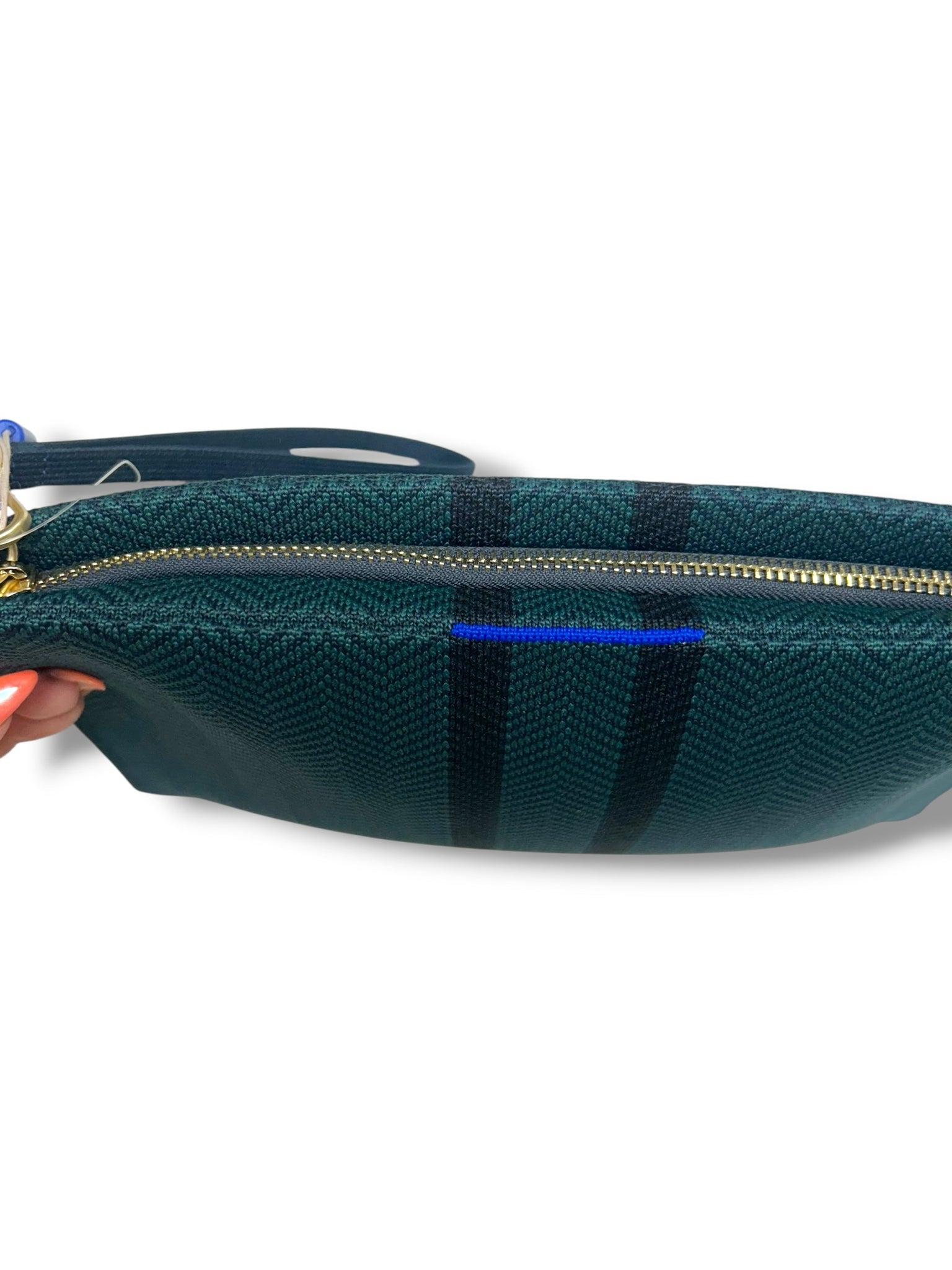 NEW WITH TAGS ROTHYS EMERALD KNIT CLUTCH