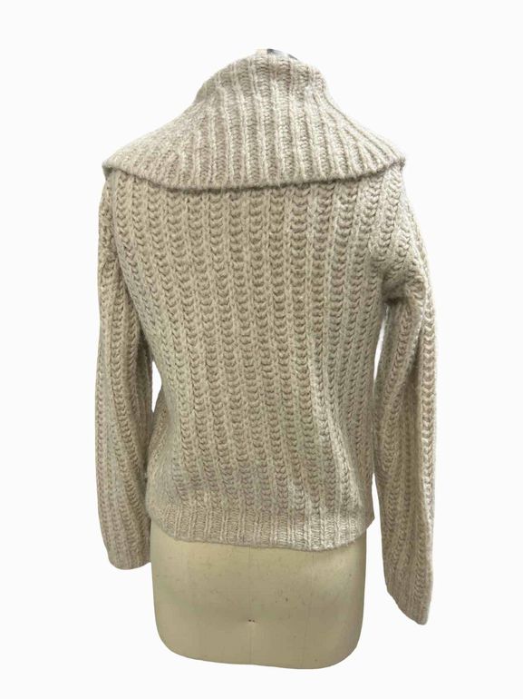 ANTHROPOLOGIE PILCRO CHUNKY FLOWER CARDIGAN SIZE: XS