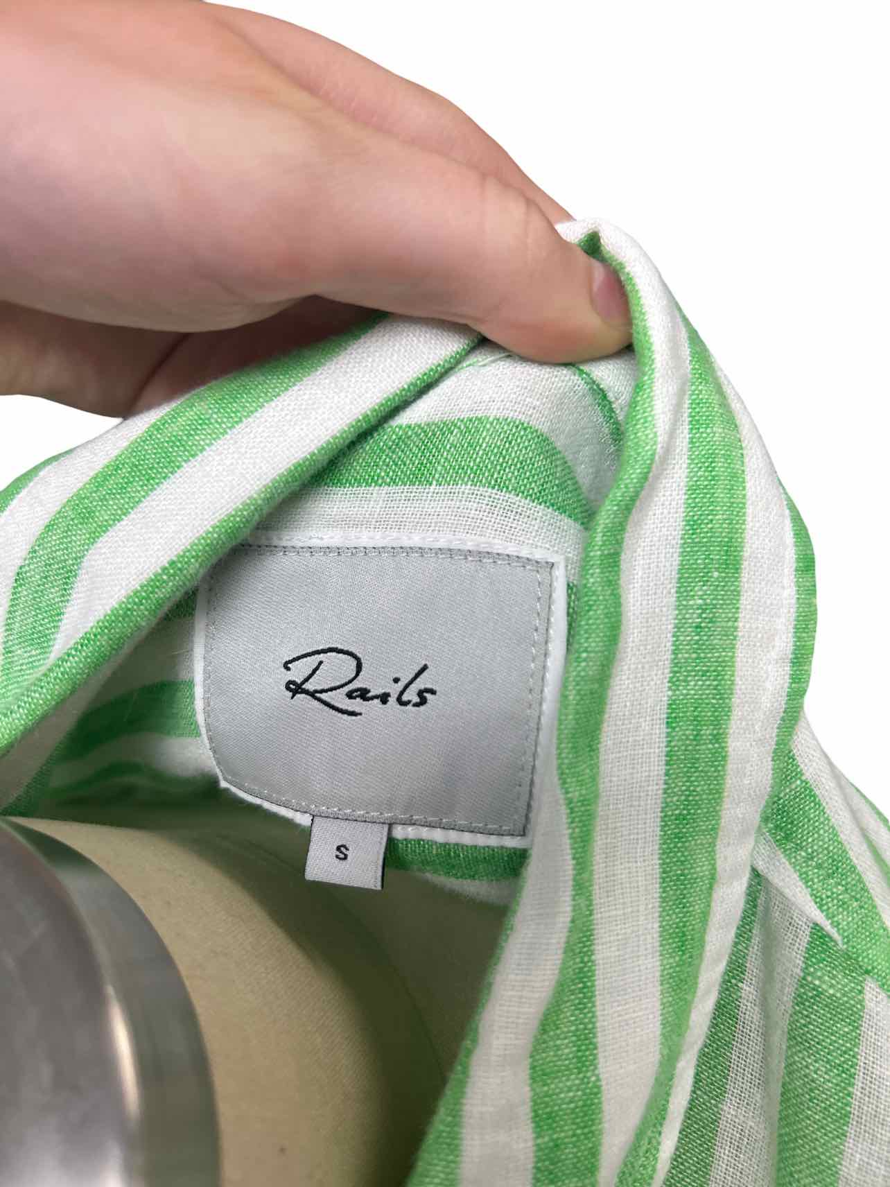 RAILS  X  GIADZY GIADA LUXE LINEN SHIRT SIZE: S