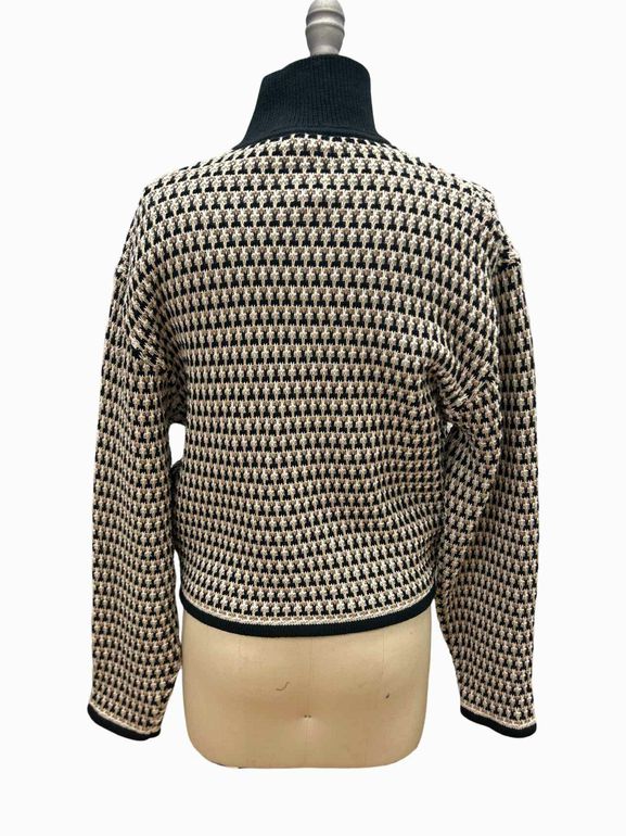 JCREW NWT JACQUARD SWEATER JACKET SIZE: M