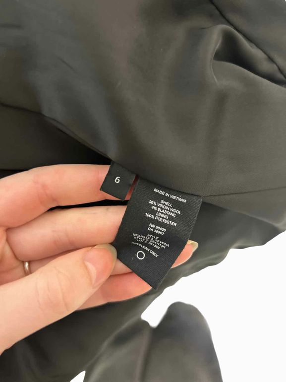 THEORY NICHELLE SEVONA BLAZER SIZE: 6