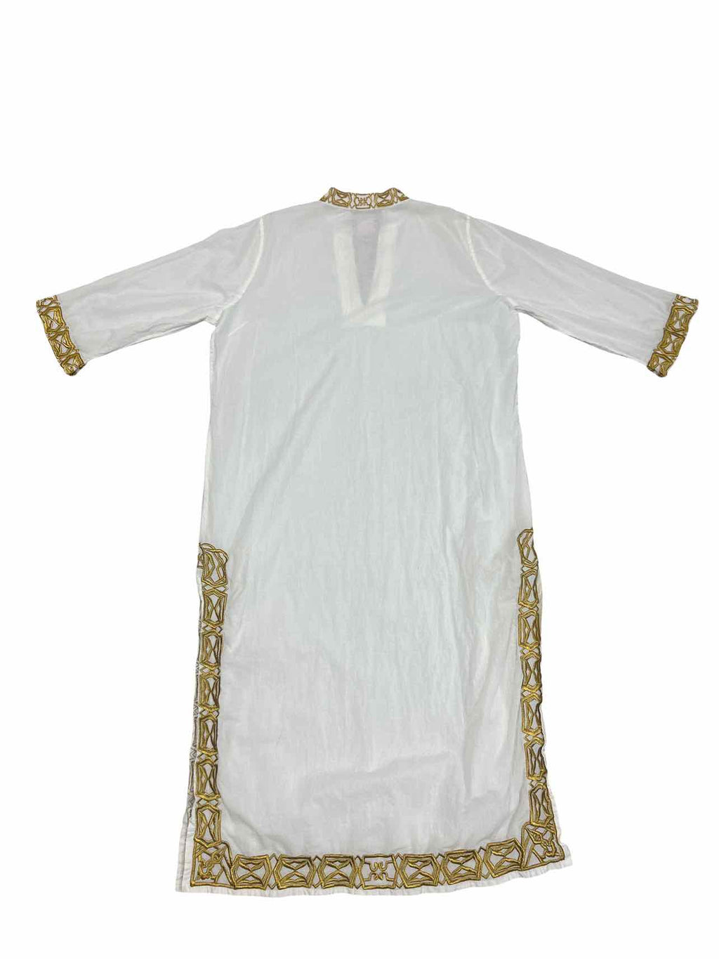 GRETCHEN SCOTT EMBROIDERED SPLIT HEM MAXI DRESS SIZE: 1X