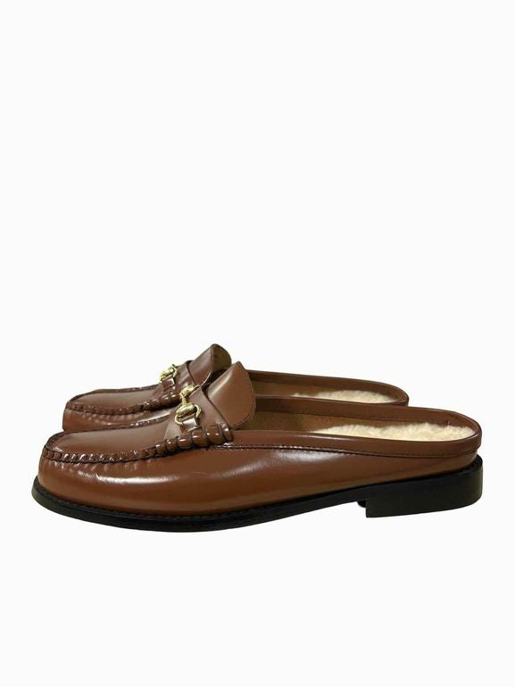 WEEJUNS GH BASS WEEJUNS LIANNA SHEARLING MULE SIZE: 9.5