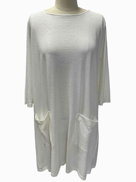 ALEMBIKA SHIMMER LAGENLOOK POCKET TUNIC SIZE: XL