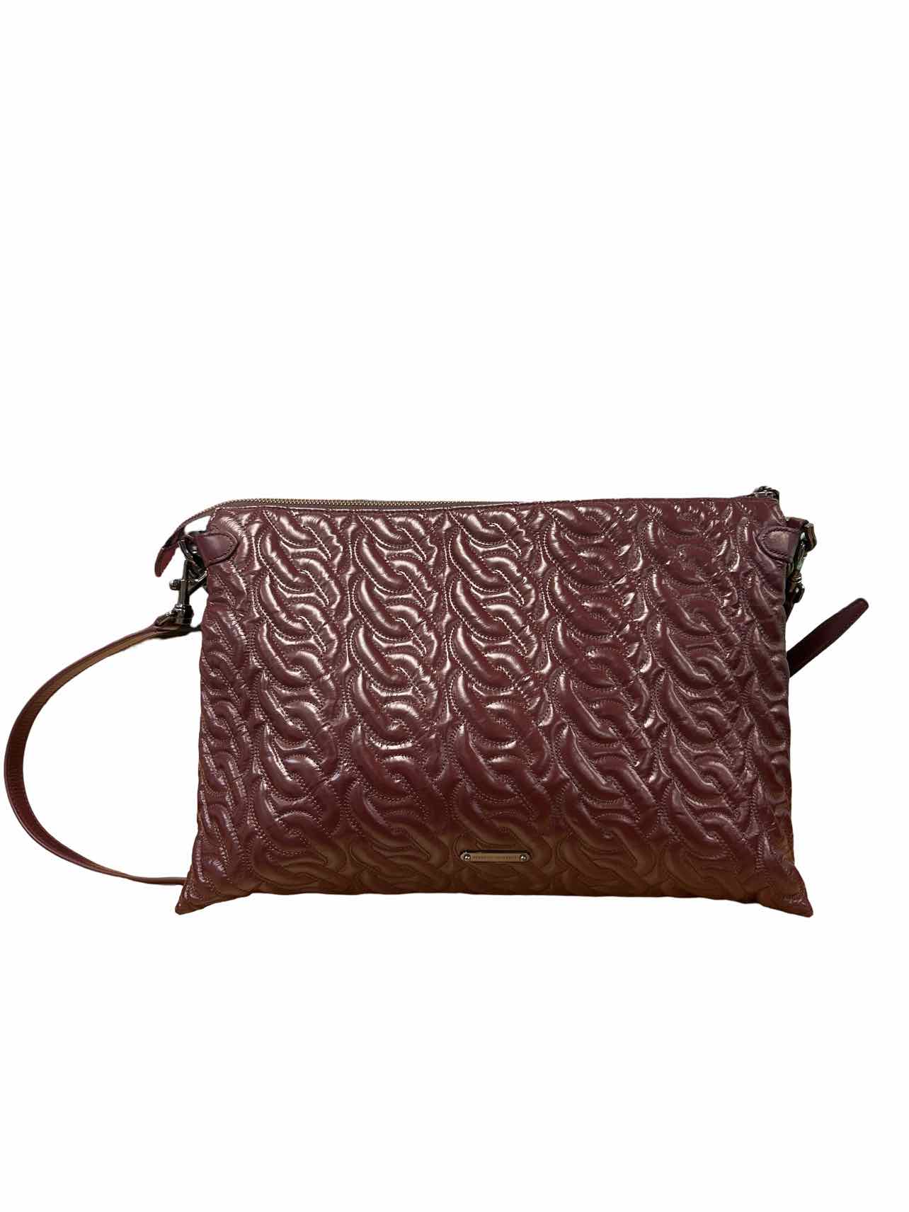 REBECCA MINKOFF NWT EDIE CHAIN QUILT ZIP SHOULDER BAG