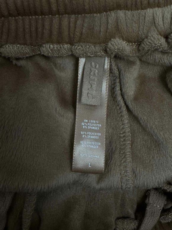 SKIMS VELOUR TRACKSUIT IN COPPER SIZE L