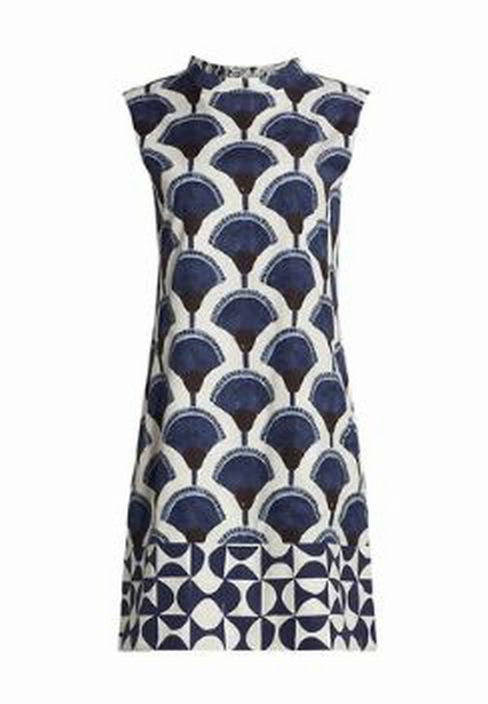 MAX MARA REVERSIBLE POPLIN SHIFT SLVS DRESS SIZE: 0
